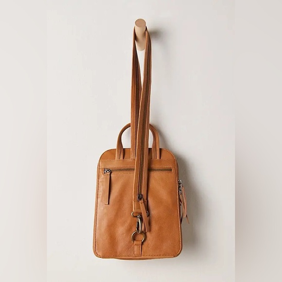 NWT Free People Break Of Dawn Backpack ~Cognac~ - Picture 3 of 5